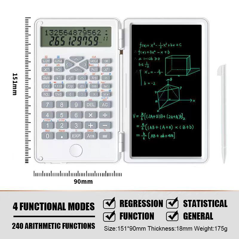 Handwriting tablet function calculator