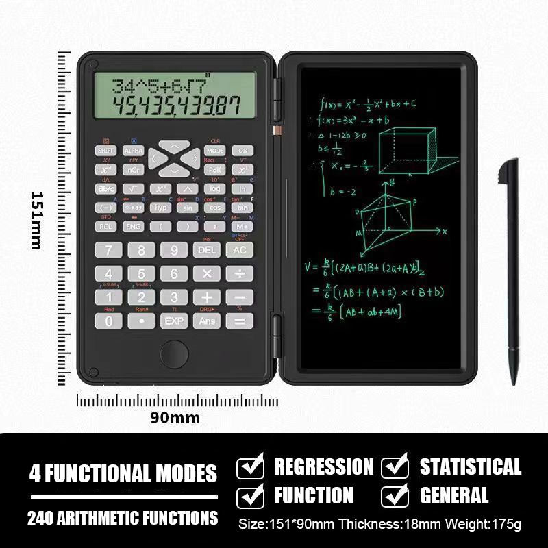 Handwriting tablet function calculator