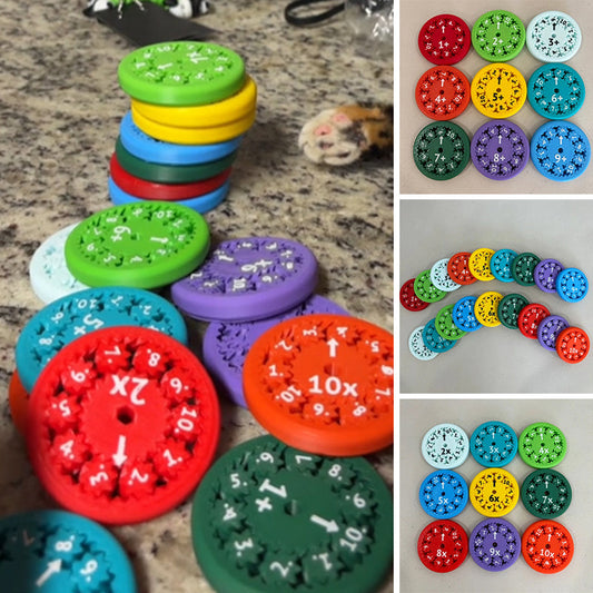 Math Fidget Spinner Educational Toy