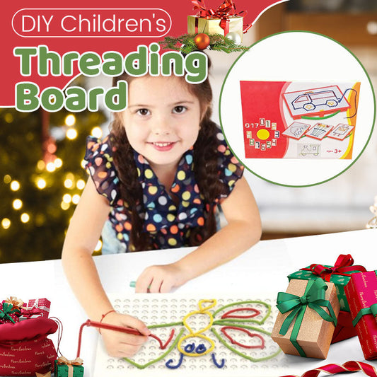 DIY Children's String Braided Drawing Board