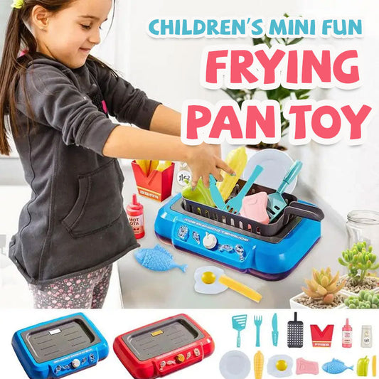 Mini Fun Frying Pan Cooking Toy