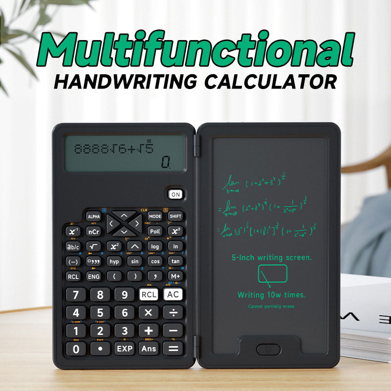 Handwriting tablet function calculator