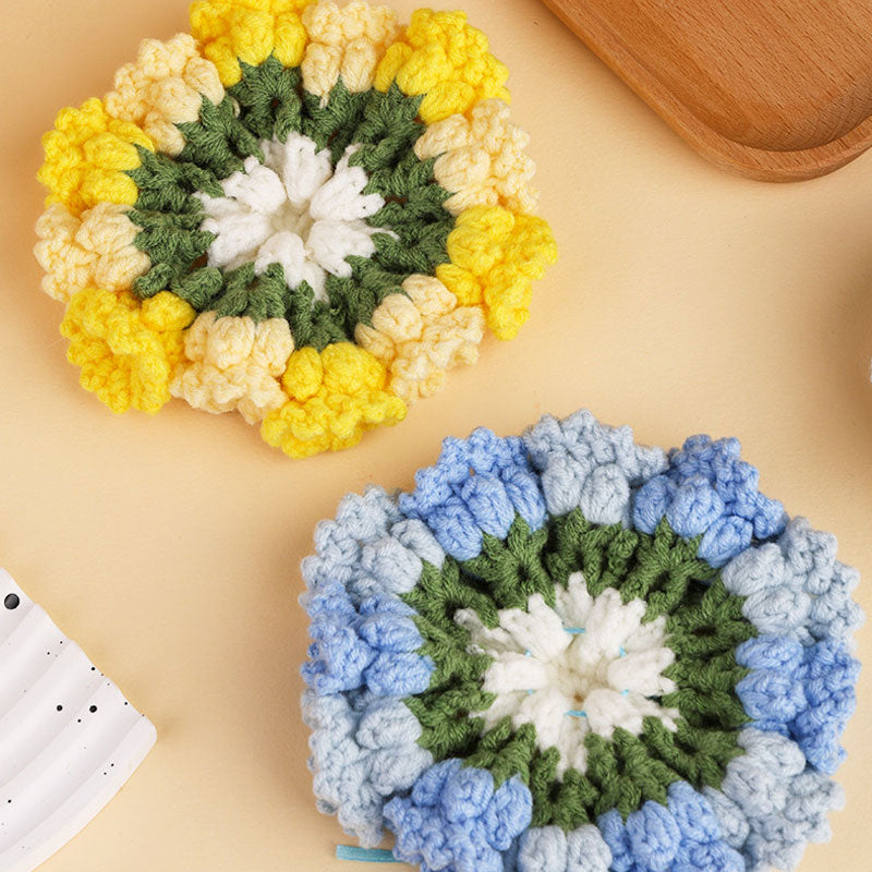 Flower Coasters Hand Sewing Kit