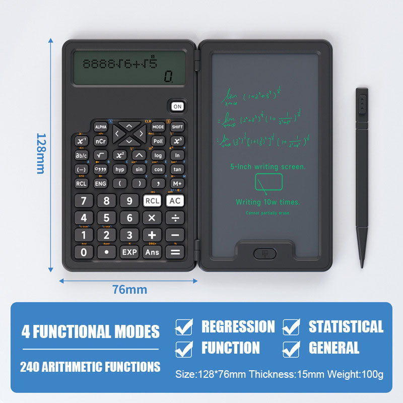 Handwriting tablet function calculator