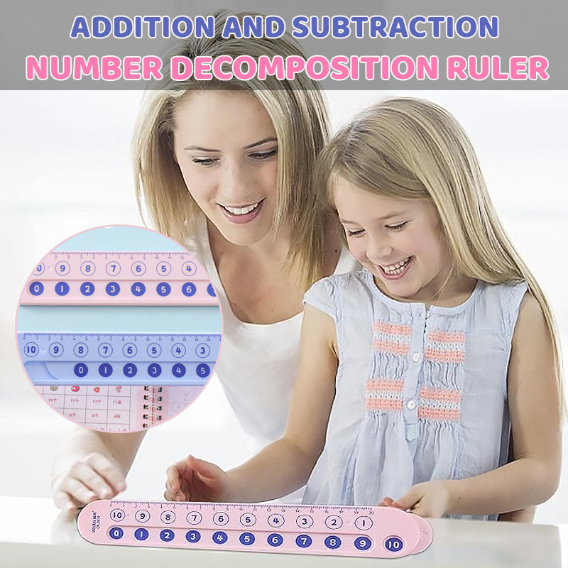 Addition and Subtraction Math Decomposition Ruler